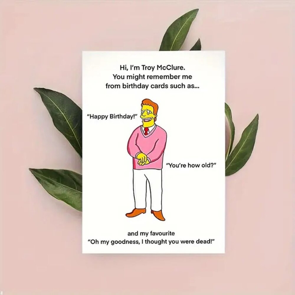 ($5) The Simpsons Card